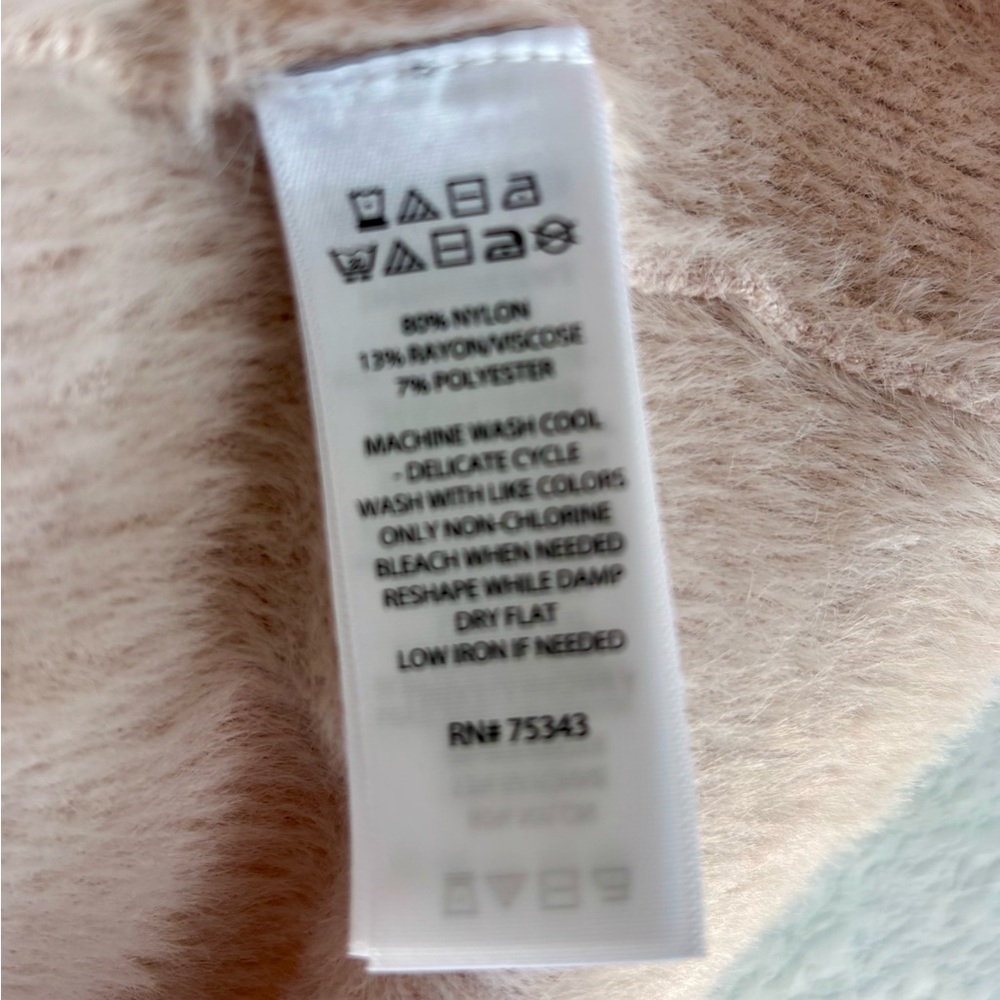 Rachel Zoe Cream Turtleneck Sweater - Picture 5 of 5